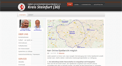 Desktop Screenshot of flvw-steinfurt.de