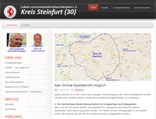 Tablet Screenshot of flvw-steinfurt.de